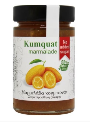 Poza cu Marmeladă de kumquat fără zahăr adăugat, Physis of Crete, 260 g