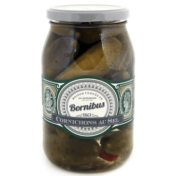 Poza cu Castraveţi muraţi în saramură, Bornibus, 860 g 
