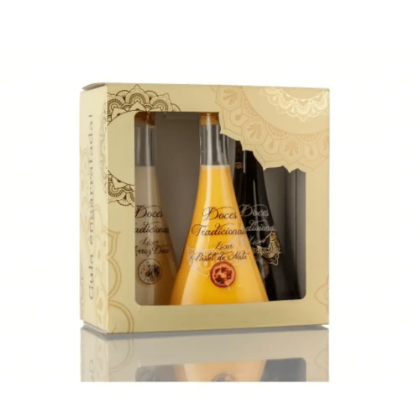 Poza cu Set 3 mini lichior Doces Tradicionais, Zimbro, 3x100 ml