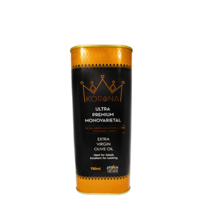 Poza cu Ulei de măsline extra virgin Premium Korona, Physis of Crete, 750 ml 