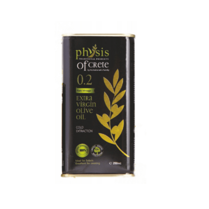 Poza cu Ulei de măsline extra virgin, aciditate 0.29%, Physis of Crete, 250 ml 