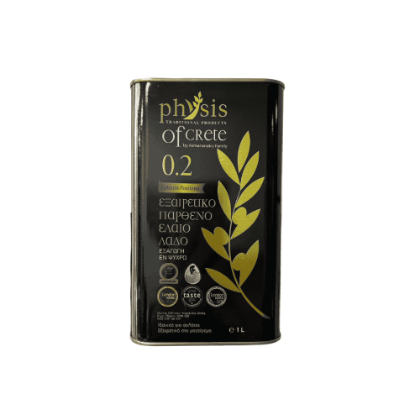 Poza cu Ulei de măsline extra virgin, aciditate 0.29%, Physis of Crete, 1 l 