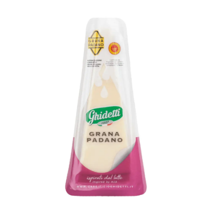 Poza cu Brânză Grana Padano DOP, Ghidetti, 200 g