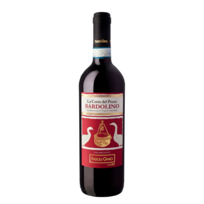 Poza cu Vin roşu Bardolino DOC, La Corte del Pozzo 2020, Fasoli Gino, 0.75 l