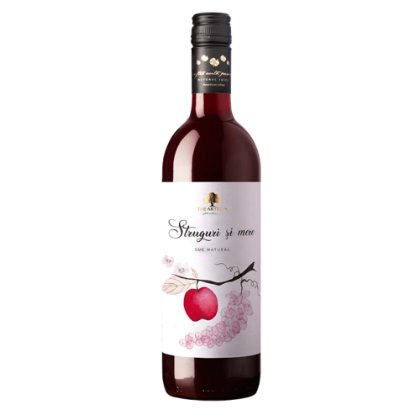 Poza cu Suc natural de struguri şi mere, The Artisan, 750ml