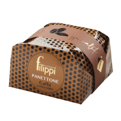 Poza cu Panettone cu cafea şi ciocolată, Pasticceria Filippi, 500g