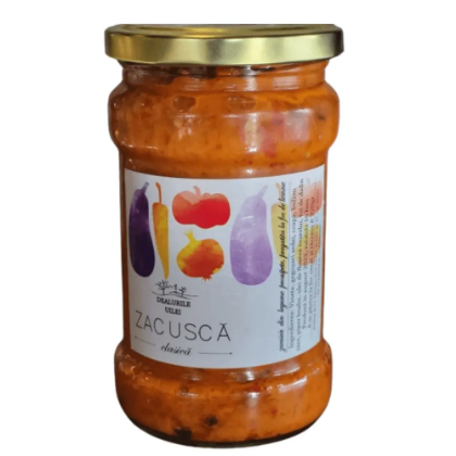Poza cu Zacuscă clasică, Dealurile Uilei, 314 ml