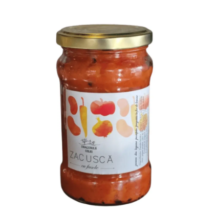 Poza cu Zacuscă cu fasole, Dealurile Uilei, 314 ml