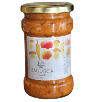 Poza cu Zacuscă cu hribi, Dealurile Uilei, 314 ml