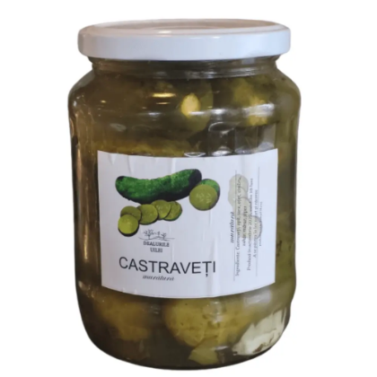 Poza cu Castraveţi in oţet, 320 g, Dealurile Uilei