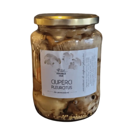 Poza cu Ciuperci pleurotus în saramură, 320 g, Dealurile Uilei