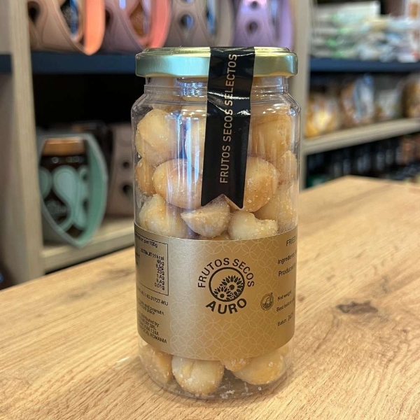Poza cu Nuci Macadamia prăjite, Frutos Secos, 200g