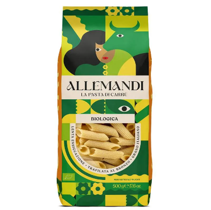 Poza cu MINI PENNE DIN GRIS DE GRAU DUR BIO - 500GR
