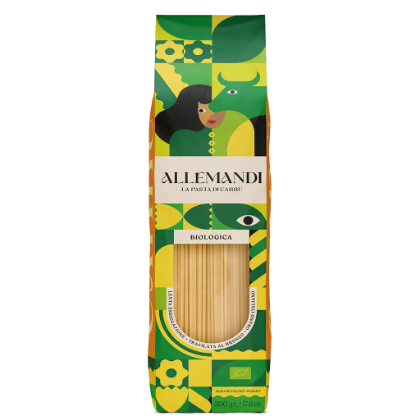 Poza cu SPAGHETTONI DIN GRIS DE GRAU DUR BIO - 500GR