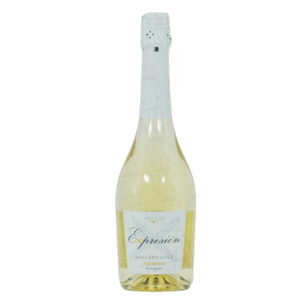 Poza cu EXPRESION MOSCATO GOLD PREMIUM SPARKLING - 0.75L SGR