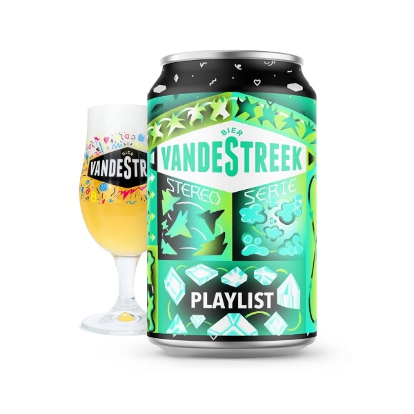 Poza cu Bere artizanala vandeStreek Playlist – Fruited Sour Ale 5%, 330ml SGR