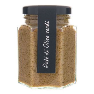 PATÉ DE MĂSLINE VERZI, 100GR