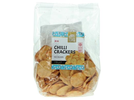 CRACKERS DE PORUMB CU CHILLI  115GR