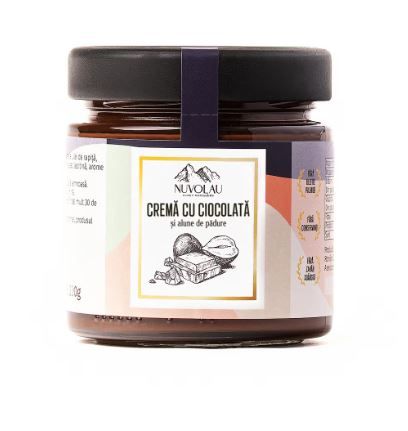 CREMA TARTINABILA CU CIOCOLATA SI ALUNE DE PADURE 220GR