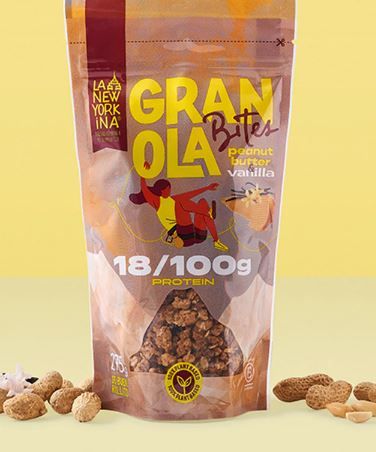 GRANOLA CU UNT DE ARAHIDE SI VANILIE 275GR