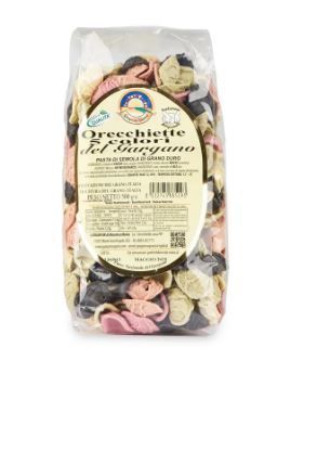 PASTE ORECCHIETTE IN 5 CULORI, 500GR