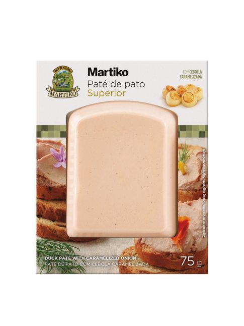 PATE DE RAȚĂ CU CEAPĂ CARAMELIZATĂ 75 GR