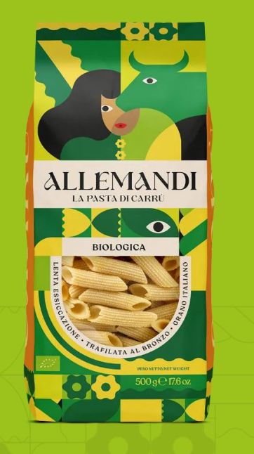 PENNE DIN GRIS DE GRAU DUR BIO 500GR